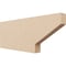 Ekena Millwork 2in. W x 8in. H x 20in. L Clemmons Woodgrain TimberThane Rafter Tail, Primed Tan RFTUR02X08X20CLERCPR - alternate 1